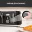 Breville Obliq 4S Toaster Black & Silver Image 5 of 6
